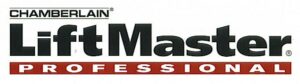 Liftmaster logo black and red
